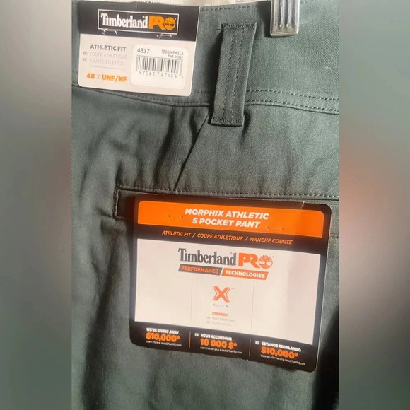 NWT Timberland PRO Morphix Athletic-Fit Lightweight casual stretch Pant 48 - Picture 5 of 6